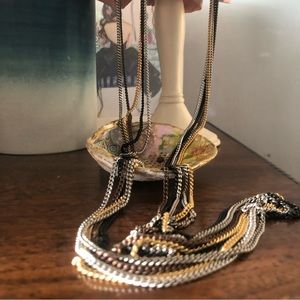 Long layers necklace